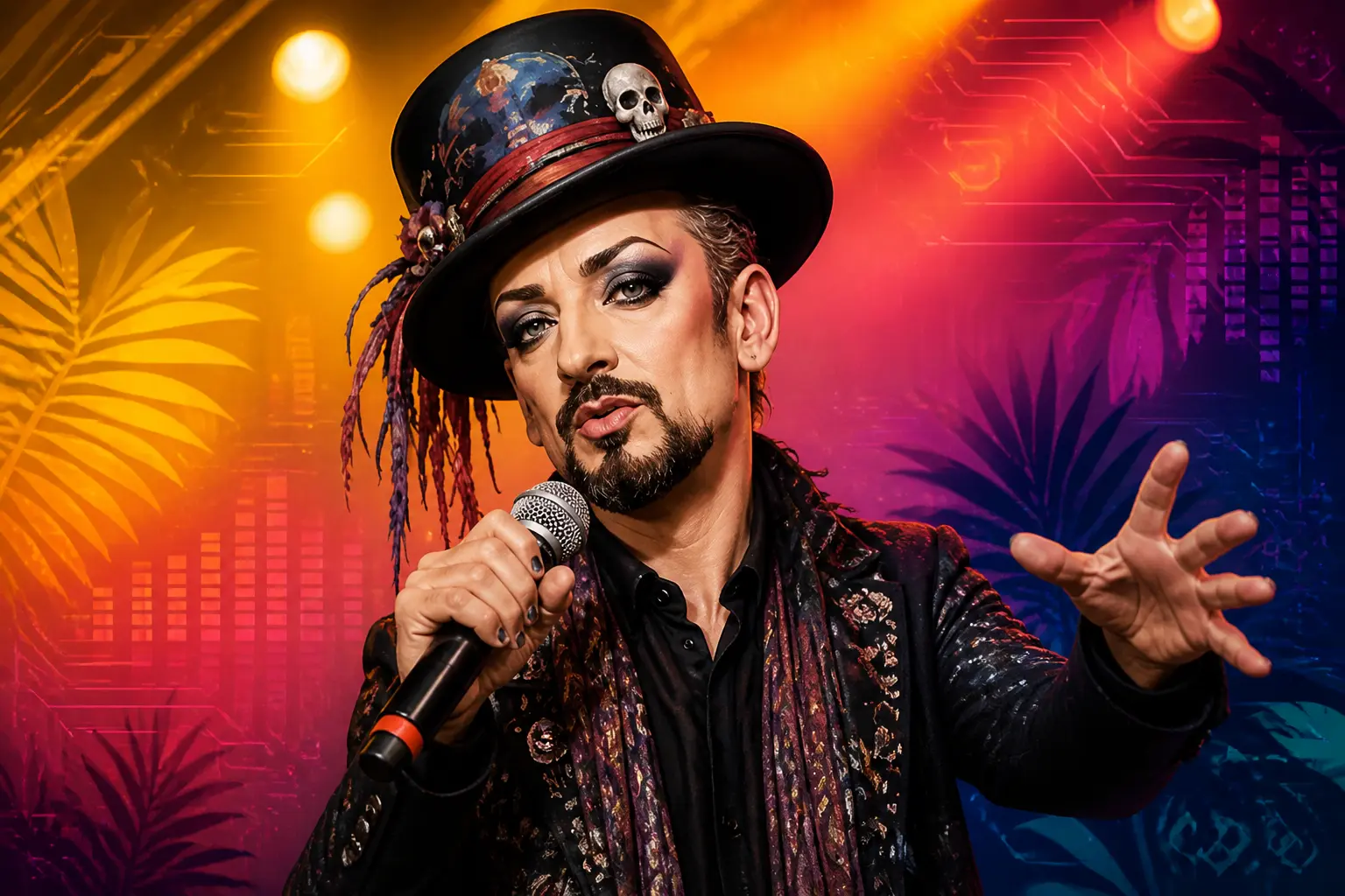 Boy George We Will Dance Again Bandcamp AI song removal