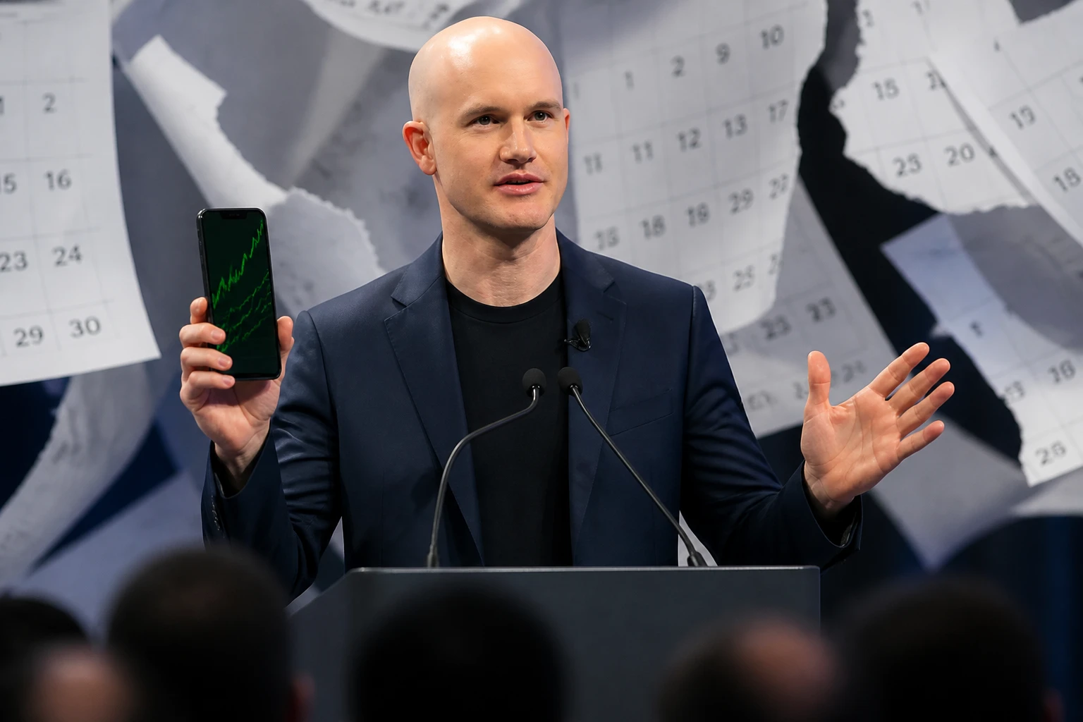 Brian Armstrong Coinbase CEO CLARITY Act delay crypto momentum