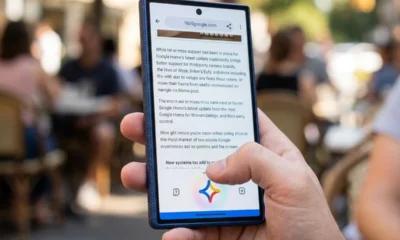 Chrome Android dual navigation bar Gemini button redesign