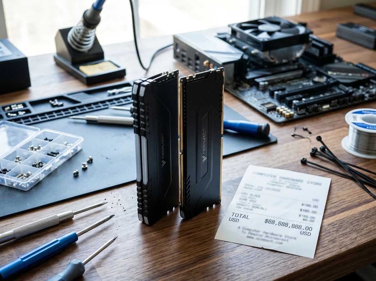 DDR5 RAM kit price surge AI memory shortage 2026