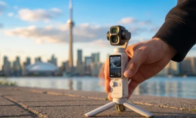 DJI Osmo Pocket 4P dual lens gimbal camera review