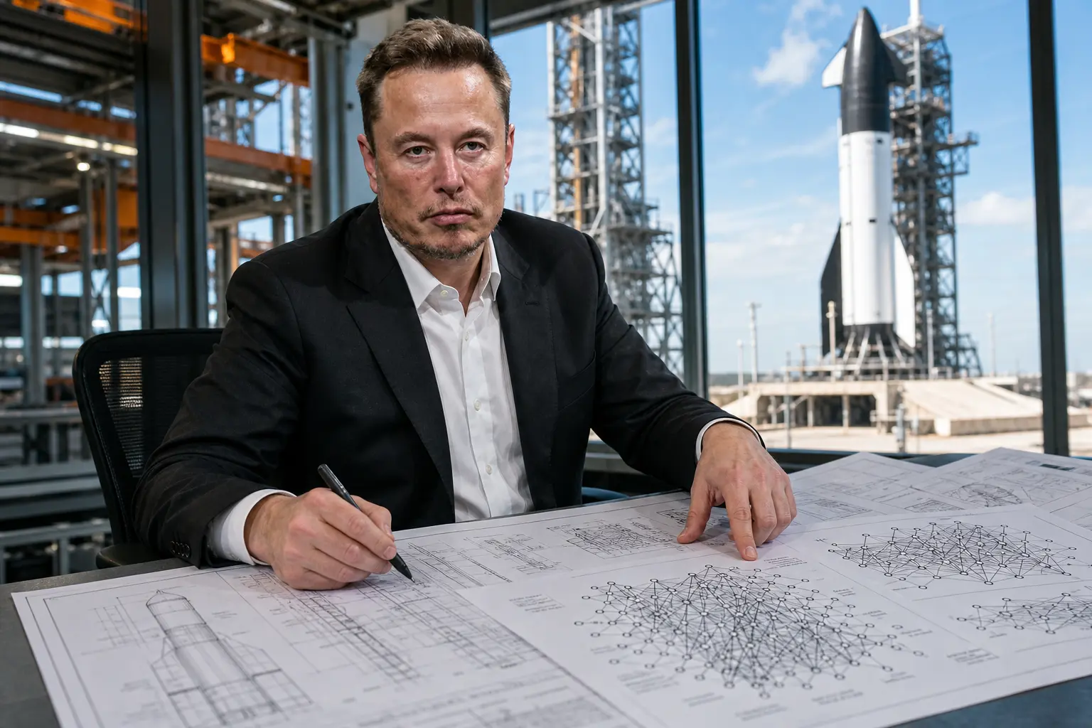 Elon Musk Grok 4.7 SpaceX data AI model claim