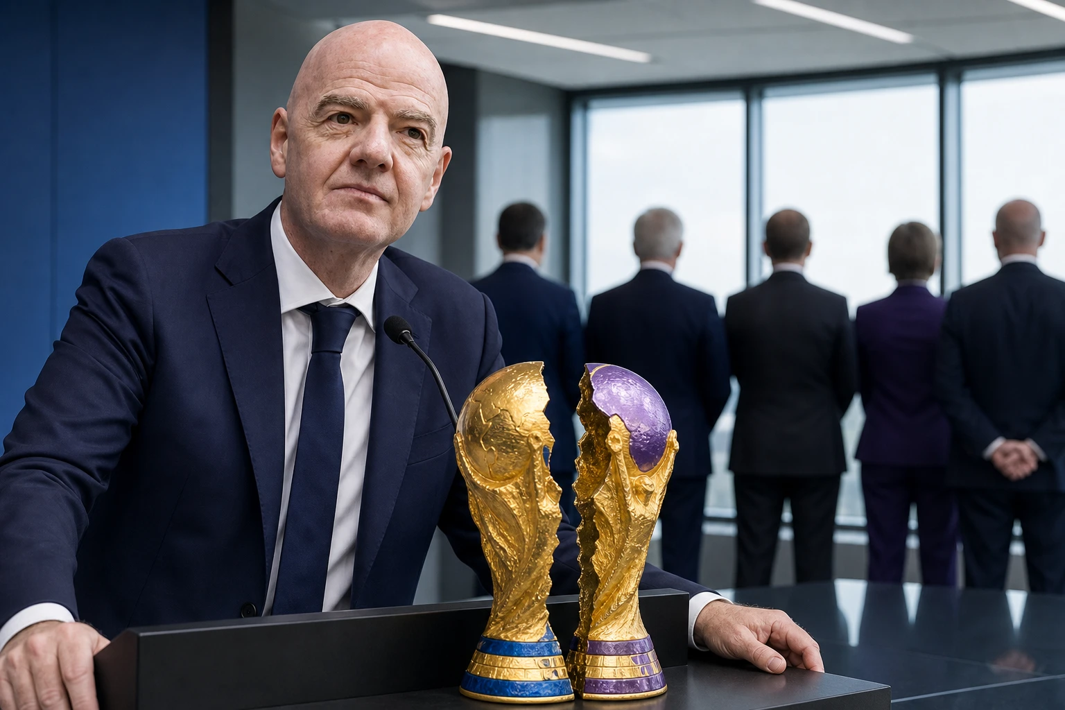 FIFA Infantino scraps World Cup private stake after UEFA boycott