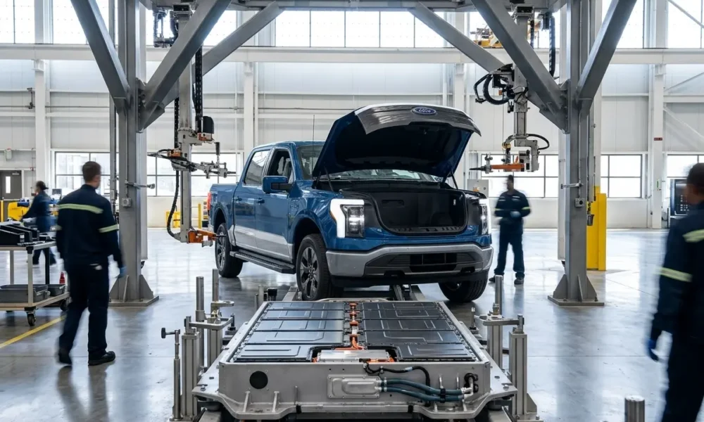 Ford Fathom midsize electric truck $28350 UEV platform
