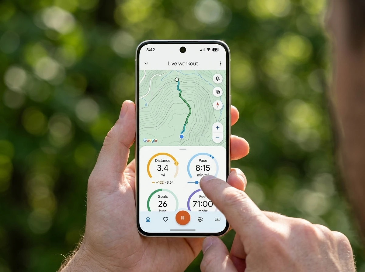 Google Health 5.07 update manual workout logging maps fix