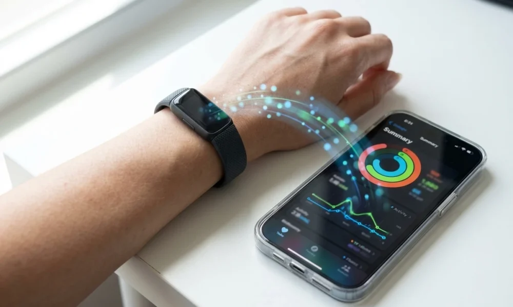Google Health Fitbit data syncing into Apple Health iOS