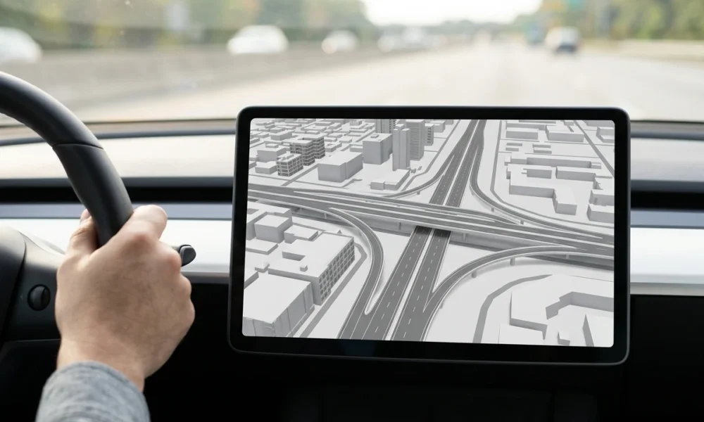 Google Maps traffic lines missing Android Auto Immersive Navigation