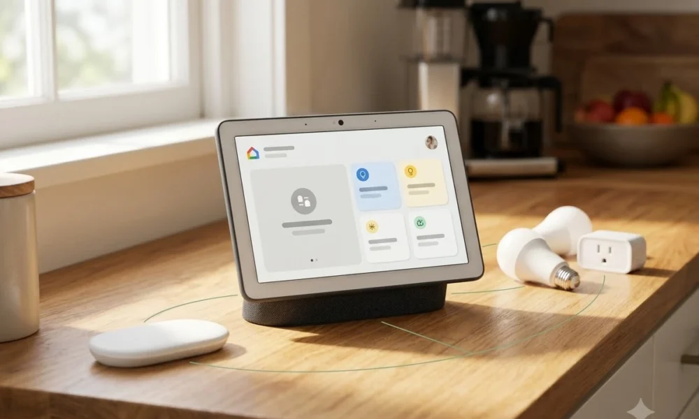 Google Nest Hub Max Thread 1.4 smart home update