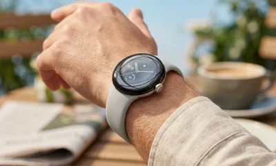Google Pixel Watch 5 domed display on wrist review 2026