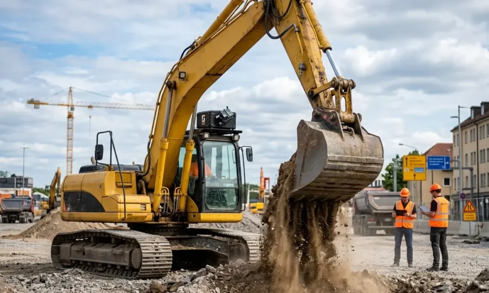 Gravis Robotics SoftBank funding autonomous excavator Europe