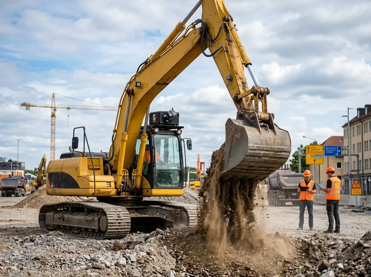 Gravis Robotics SoftBank funding autonomous excavator Europe