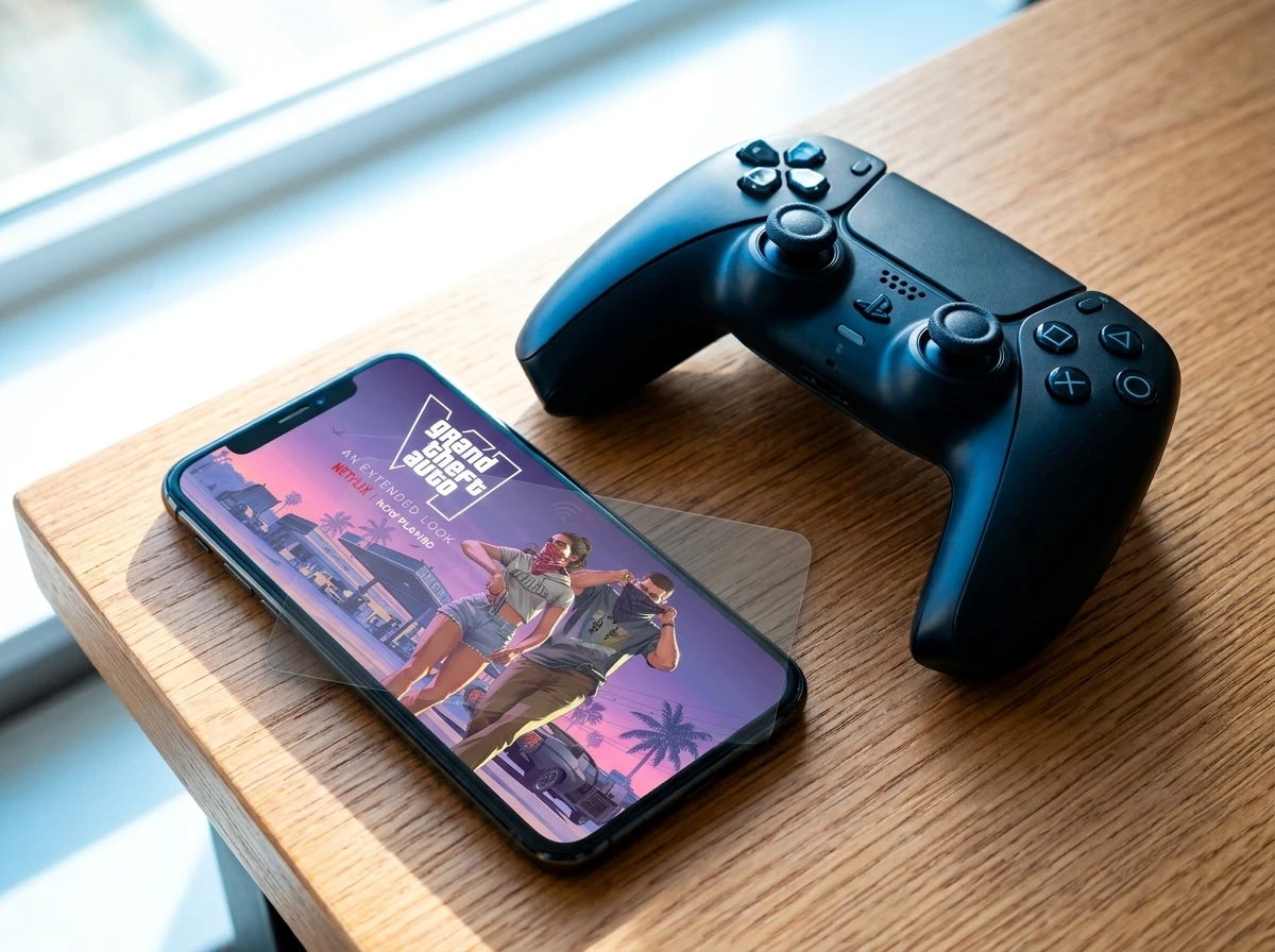 GTA 6 Netflix extended look DualSense controller demand spike