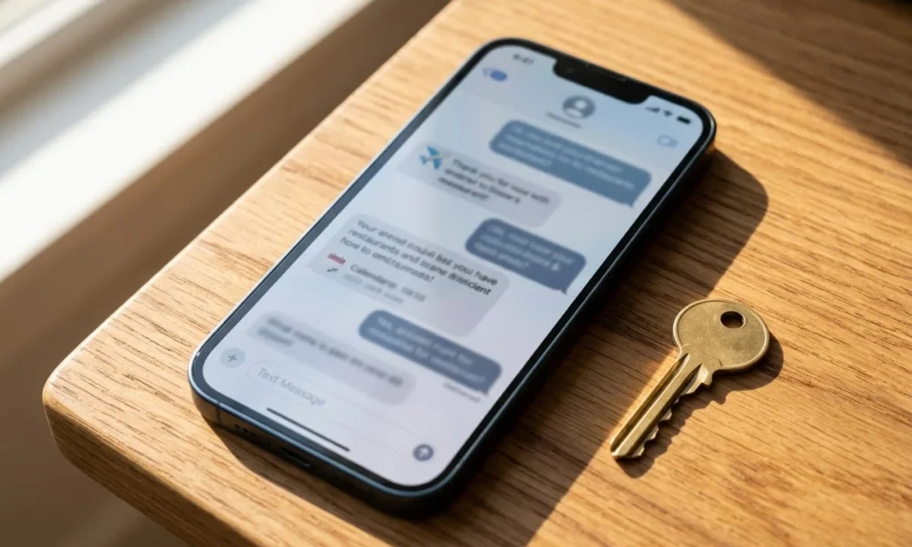 Instinct AI personal agent smartphone booking valuation privacy