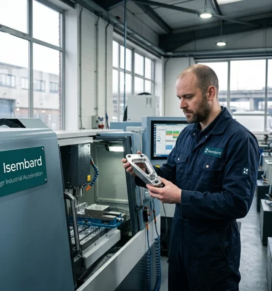 Isembard AI factory franchise precision parts manufacturing UK