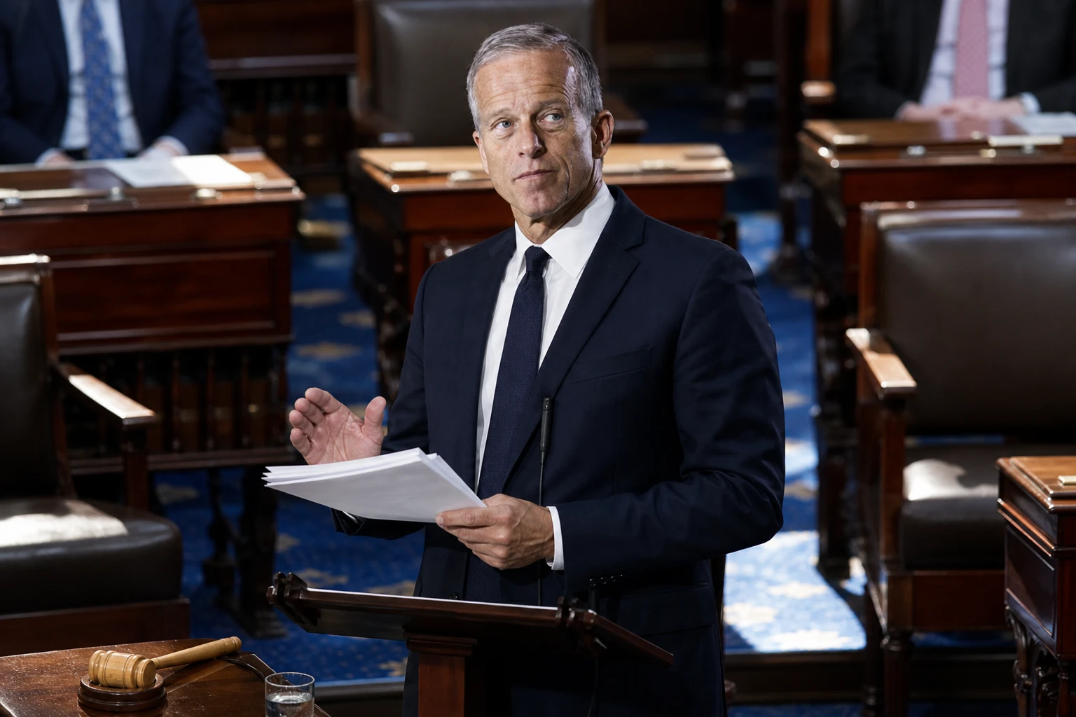 John Thune CLARITY Act Senate procedural vote recess