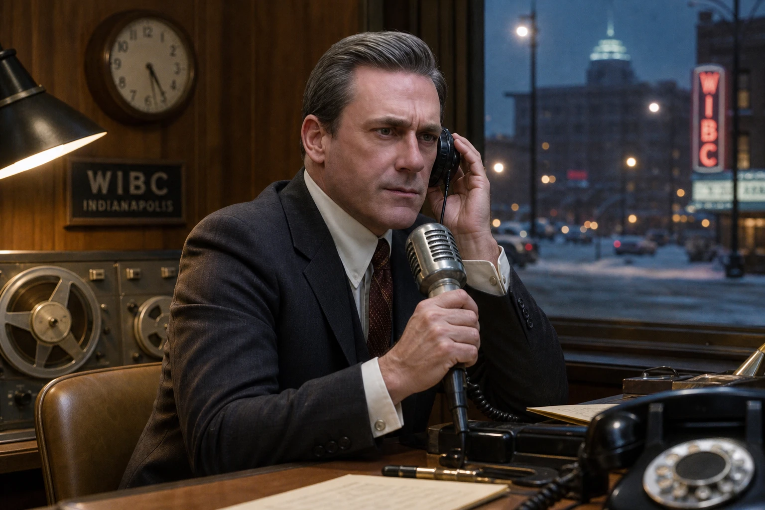 Jon Hamm American Hostage trailer Fred Heckman radio standoff