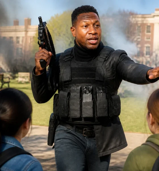 Jonathan Majors Run Hide Fight Infidels tactical action trailer