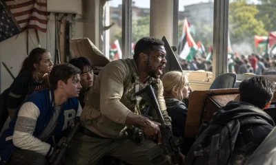 Jonathan Majors Run Hide Fight Infidels trailer campus action scene
