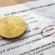 July 2026 nonfarm payrolls fall Bitcoin price rise Fed