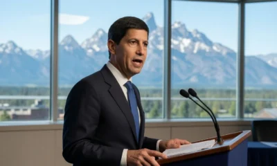 Kevin Warsh Jackson Hole speech inflation warning rate hike