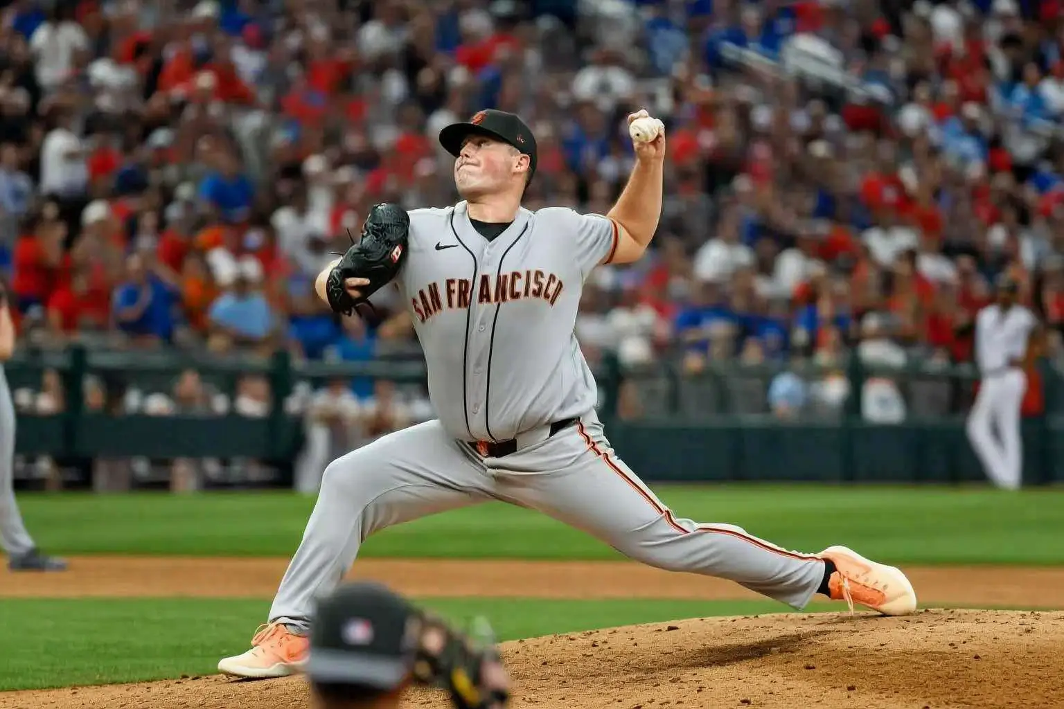 Matt Tugboat Wilkinson Giants MLB debut Progressive Field