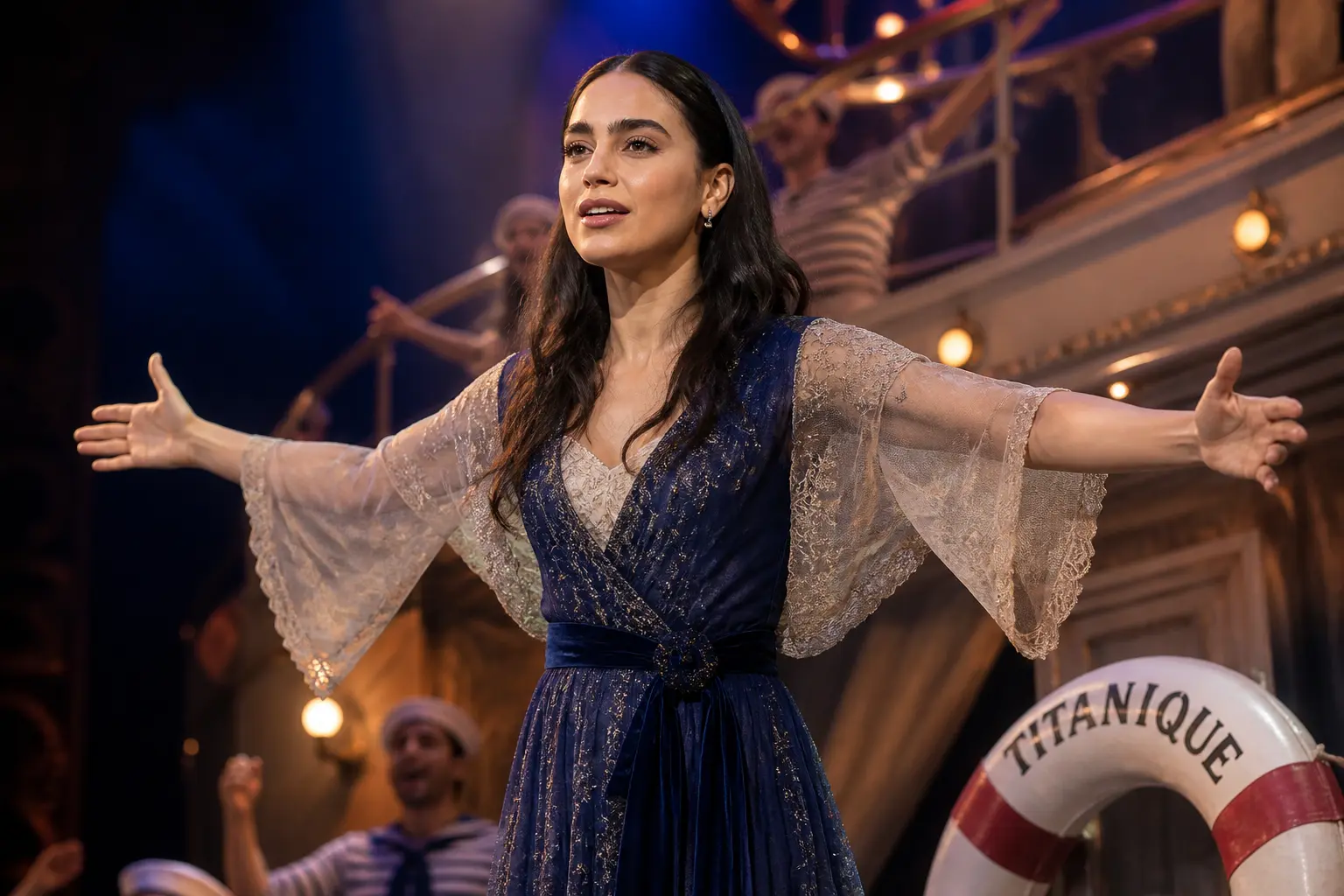 Melissa Barrera Titanique Broadway after Scream Palestine firing
