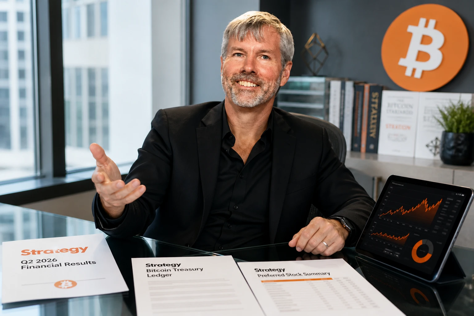 Michael Saylor Strategy Bitcoin sale never sell response 2026