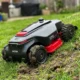 Mova LiDAX Ultra 3000 AWD robot lawn mower on steep slope