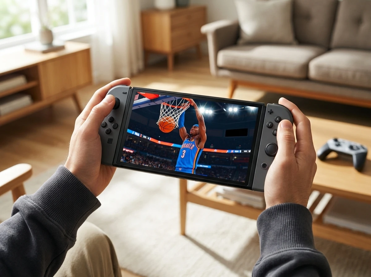 NBA 2K26 free Game Trial Nintendo Switch 2 handheld play