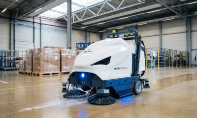 NEURA Robotics ADLATUS autonomous cleaning robot acquisition Physical AI