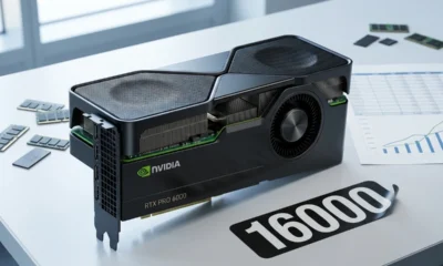 Nvidia RTX Pro 6000 Blackwell workstation GPU price hike to 16000
