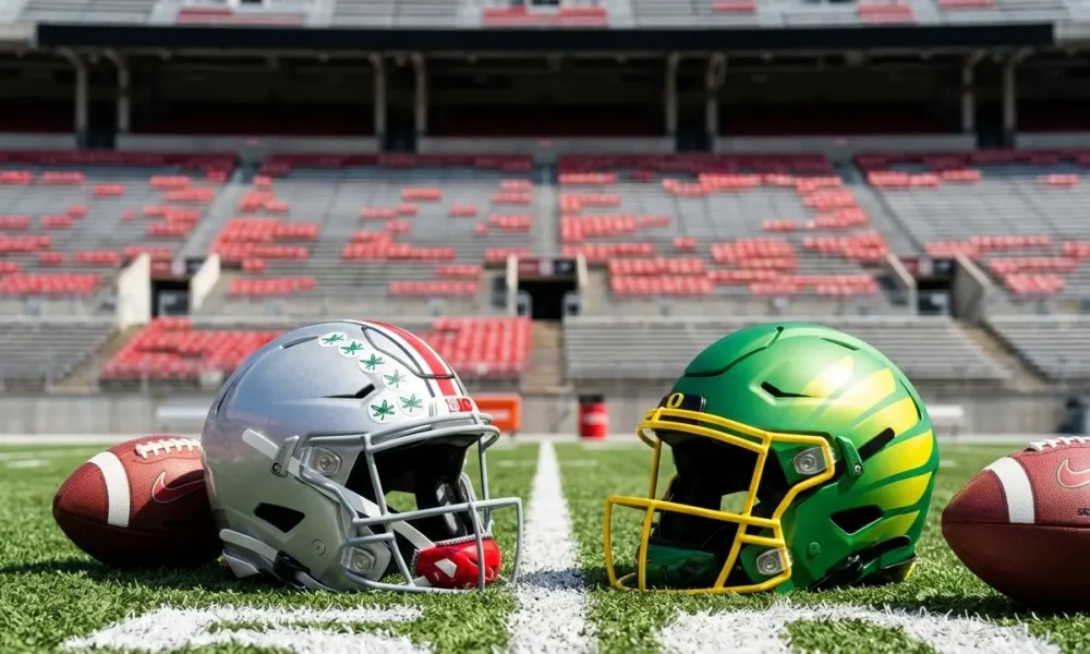 Ohio State Oregon AP preseason poll 2026 Big Ten top two
