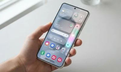 One UI 9.5 glass redesign screenshots Galaxy S26 leak