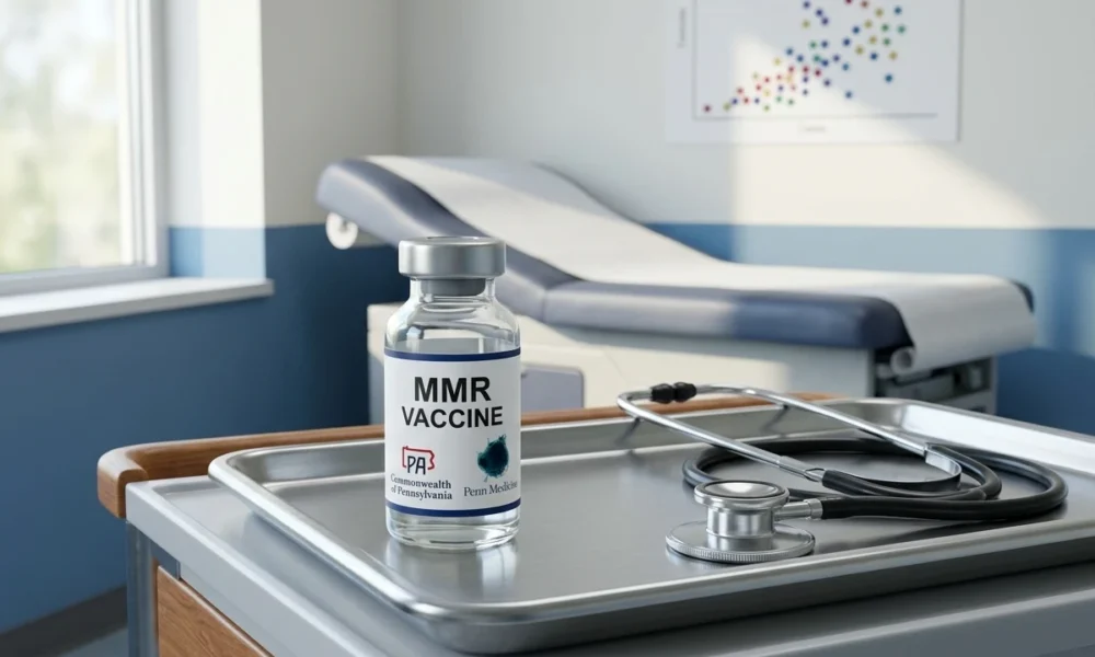 Pennsylvania measles associated deaths Shapiro Kennedy dispute Lancaster