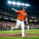 Pete Alonso Orioles foul ball reaction Yankees Camden Yards