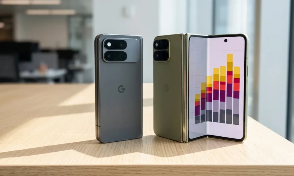 Pixel 11 Pro Fold vs Galaxy Z Fold 8 open comparison 2026