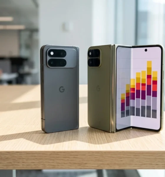 Pixel 11 Pro Fold vs Galaxy Z Fold 8 open comparison 2026