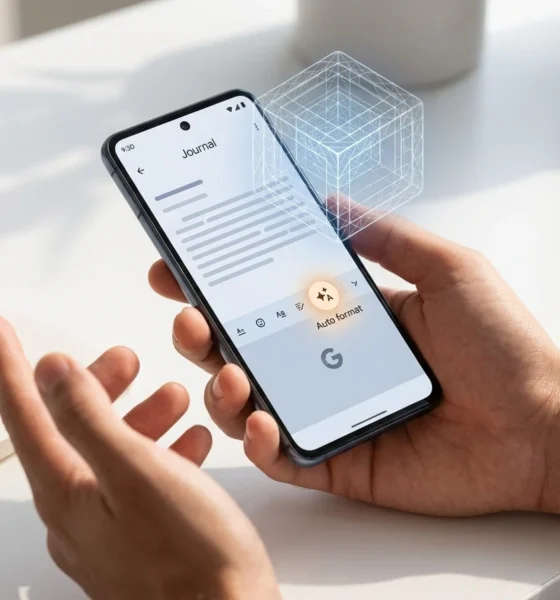 Pixel Journal Auto format Private AI Compute update on phone