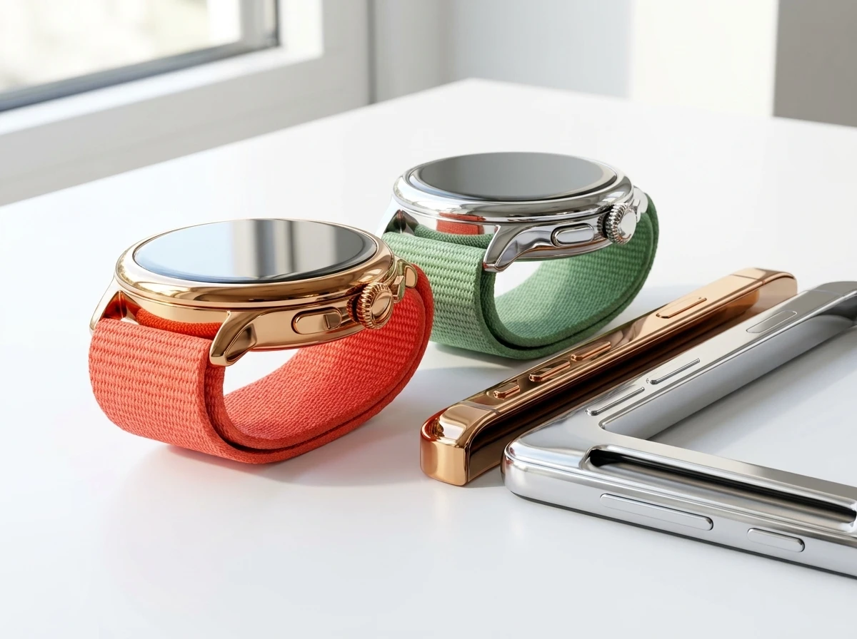 Pixel Watch 5 silver copper glossy color leak renders