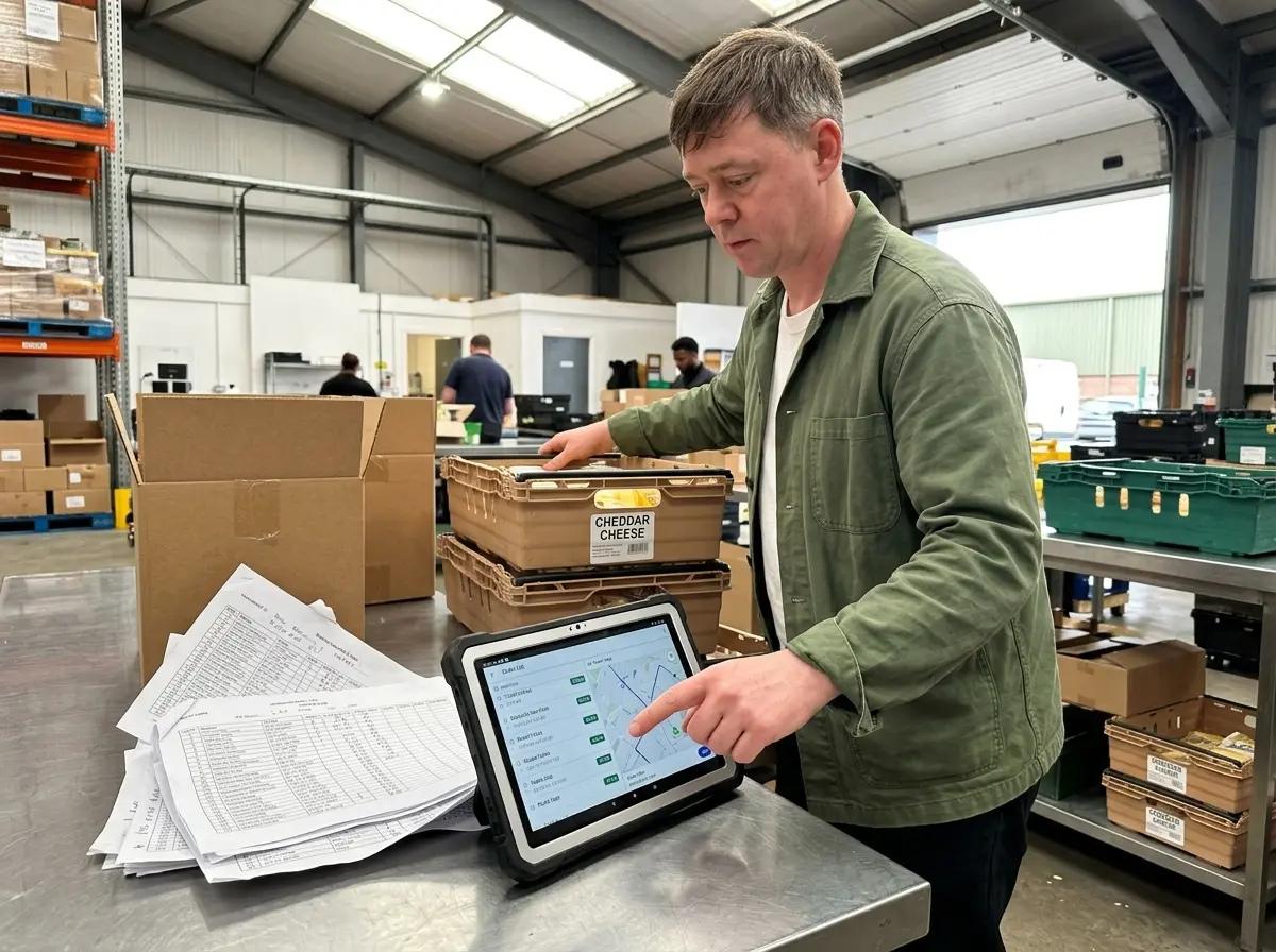 Platter food operating system UK supply funding Verb Ventures