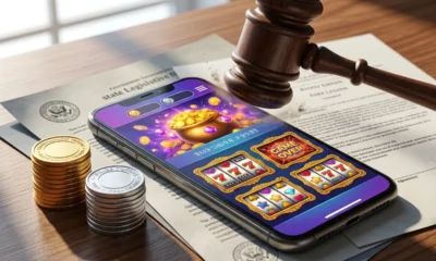 sweepstakes casino dual currency model US regulatory crackdown 2026