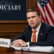 Todd Blanche Senate Judiciary hearing AG nomination fund deal