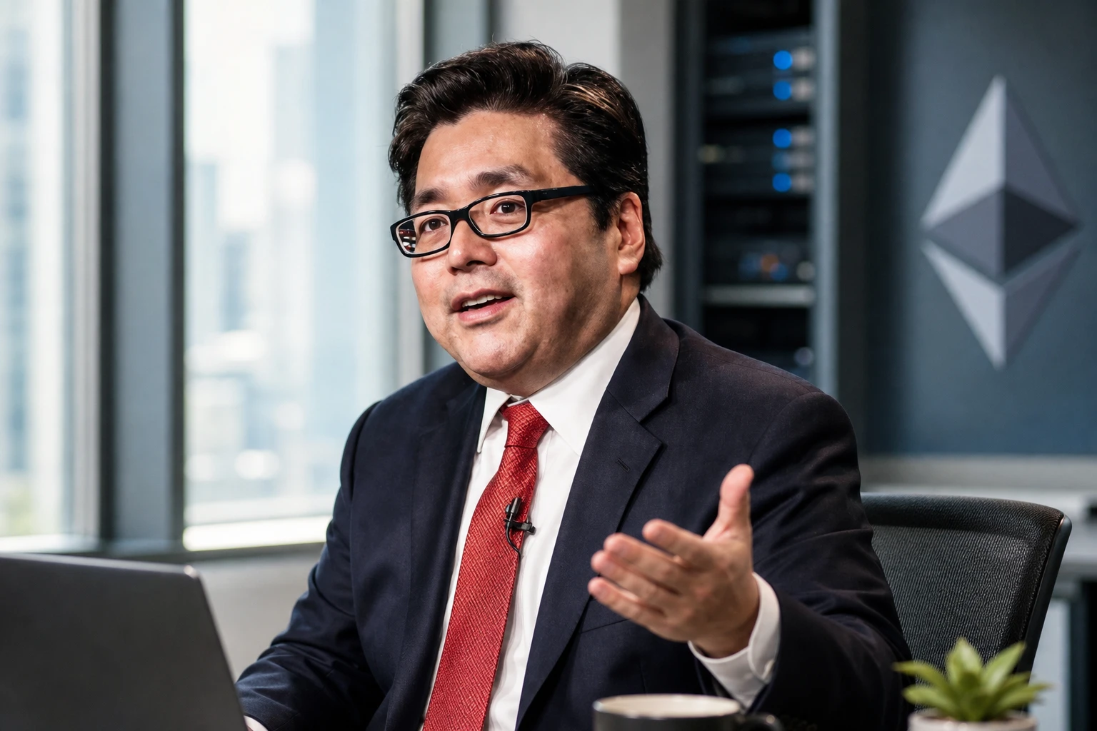 Tom Lee Bitmine ETH treasury buyback 4.8 percent supply
