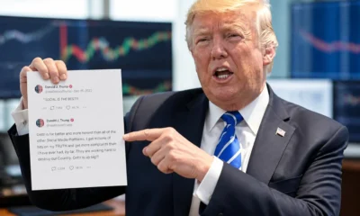 Trump Truth Social API lawsuit early access feed market posts