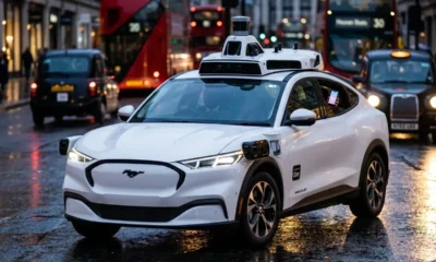 Uber Wayve robotaxi Mustang Mach-E London supervised launch
