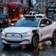 Uber Wayve robotaxi Mustang Mach-E London supervised launch
