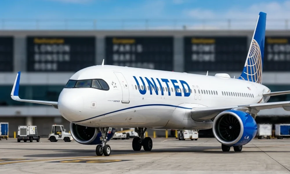 United Airlines A321XLR new Newark Europe routes 2027 expansion