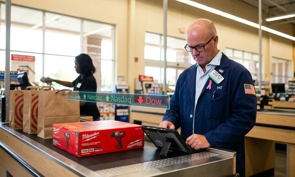 US stock futures mixed retail earnings Fed minutes August