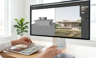 Visoid AI architectural visualization platform funding architects render shift