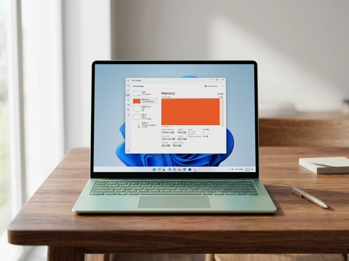 Windows 11 memory optimization for 8GB RAM PCs